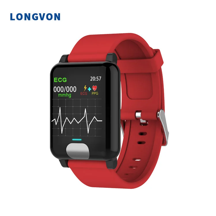 Portable Smartbands ECG PPG Blood Pressure Tracker Watch Smart Band 2019