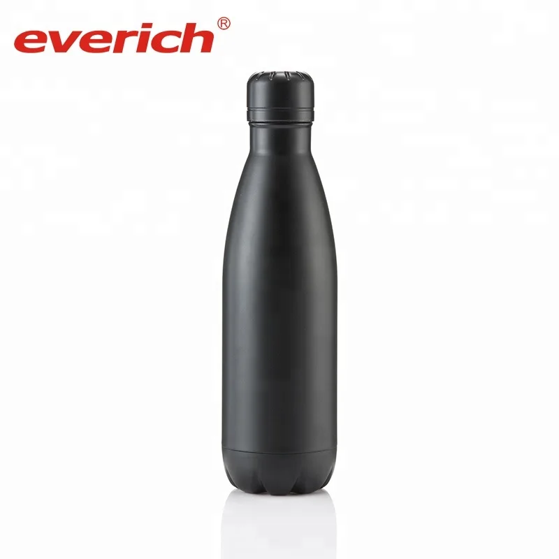 Cola bottle shape double wall stainless steel bottle