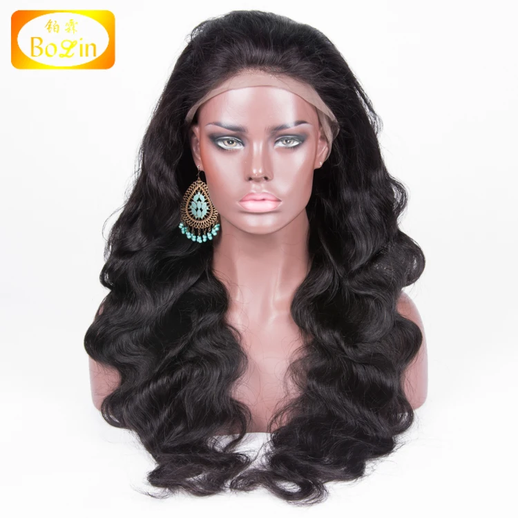 

Cheap price Body Wave Transparent Lace Human Hair Pre plucked Full Lace Wig