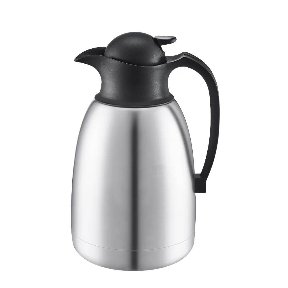 Stainless Steel Thermos Carafe Coffee Pot Vacuum Flask Kettle 68oz/2 ...