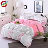 100% cotton soft hand feeling lower price 3D bedding sets for hometextile