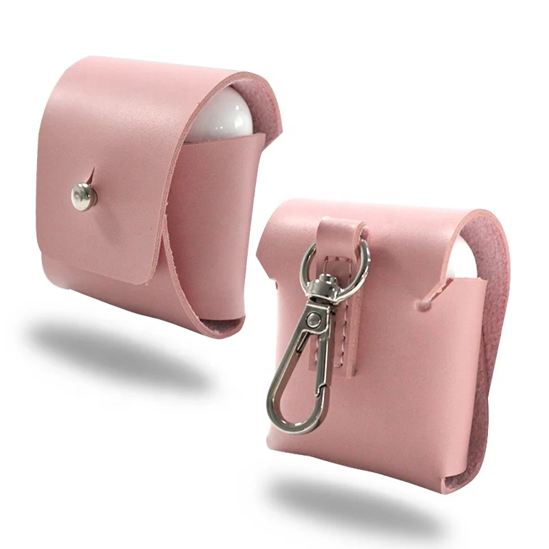 

New arrival faux leather case for AirPods Cover