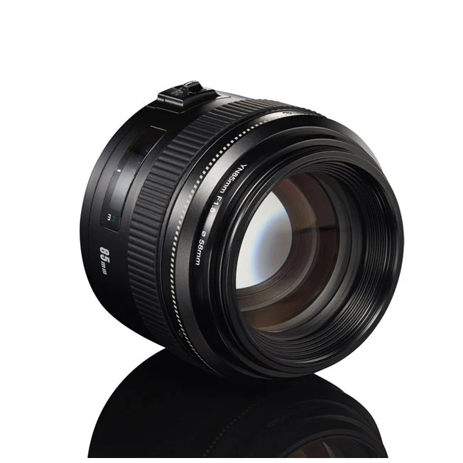 YONGNUO YN85mm F1.8 AF/MF Standard Medium Prime Fixed Telephoto Lens for Canon EF Mount Rebel DSLR Cameras