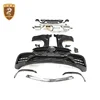C Class W205 Upgrade C65S PU Body Kits Exhaust Pipe Front Bumper Assembly Fenders Grille Chinese Suppliers