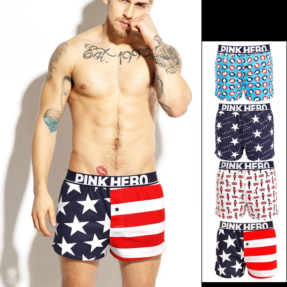 

Custom Top Brand Quality Super Soft Boxers For Men Cotton