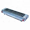 Barbecue is placed food in hot dry air a close to the location of the heat source to heat food