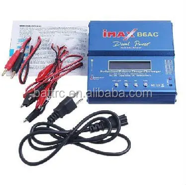 
iMAX B6AC 80W 6A Updated Balance Charger Discharge for Lipo/Li-ion/LiFe/NiMh Battery 