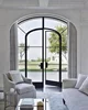 Foyer steel door Master bathroom Powder room steel door Library iron gate Mud room steel door window