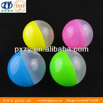 plastic balls that open