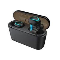 

High Quality True Stereo Sound Q32 Wireless BT 5.0 TWS Wireless Earphone Earbuds with 1500mAh Power Bank Case