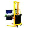 multi-functional hydraulic chain electrical drum weighing lift/ oil painting barrel bucket keg drum pouring lift