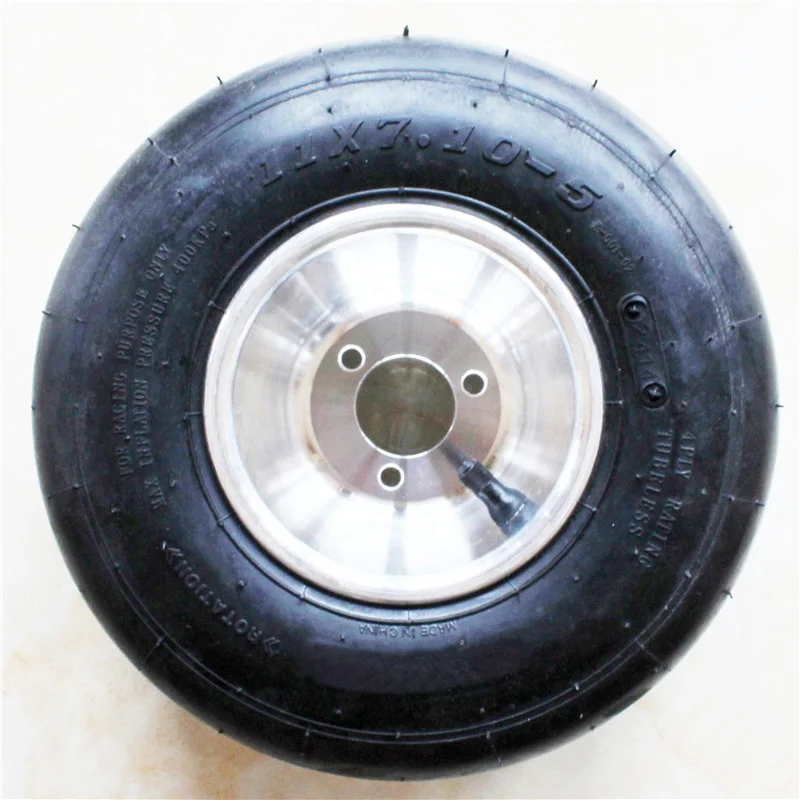Quality Guaranteed 11x7.15 Aluminum Alloy Wheels Tyre With Rim For Go