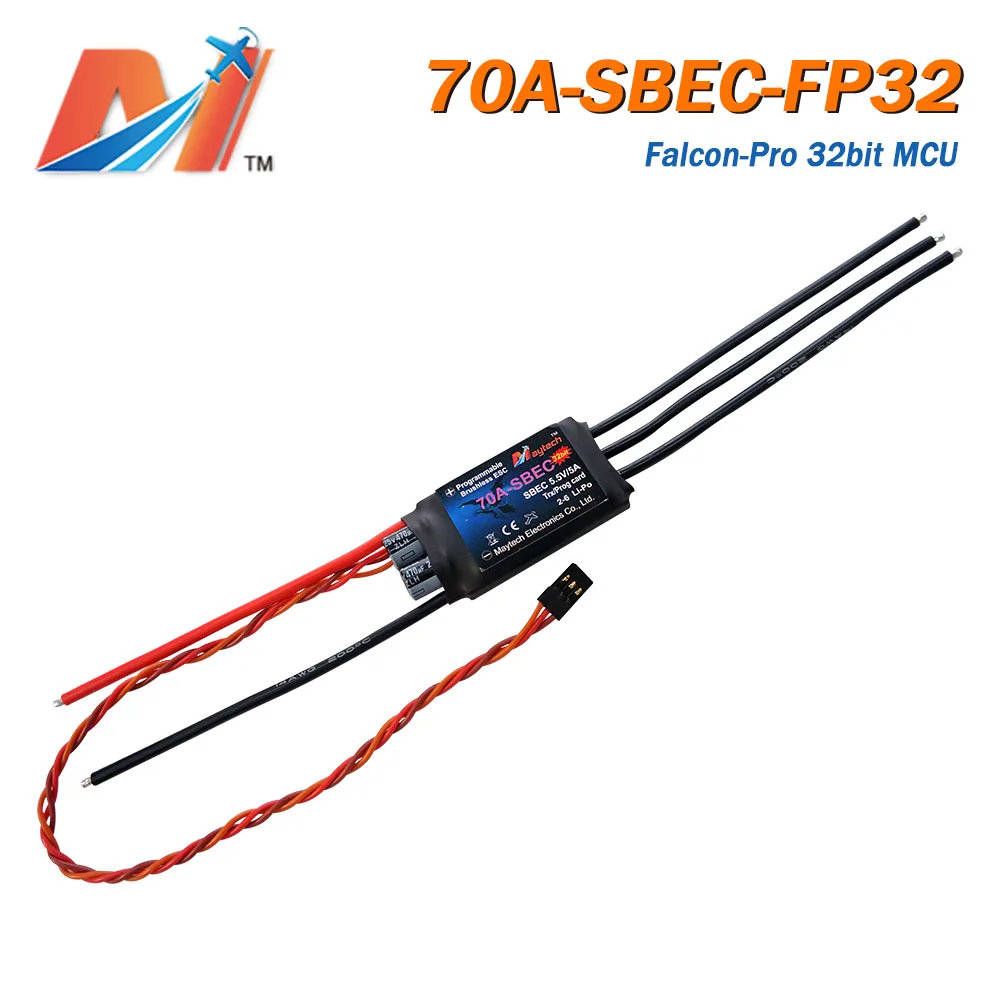 Maytech 70a Esc Electric Speed Controller With Low Temperature For