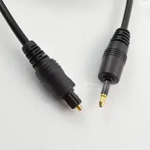 New 3Ft 6.5FT/1M 3M Digital Optical TosLink to Mini Audio Cable Lead Square to round 4mm OD