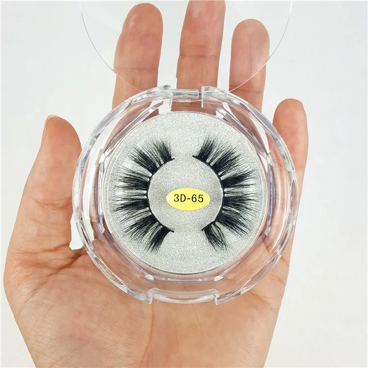 

Highknight High Quality Mink Eyelash Bulk Mink Strip Eyelash Case Round mink eyelash, Natural black
