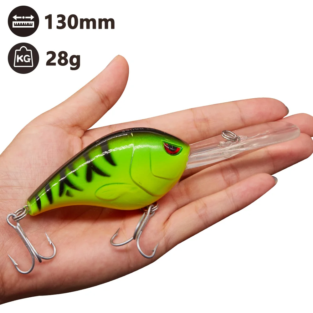 

Crankbait 76 mm Deep Crank Wobbler Japan, 6 colors available