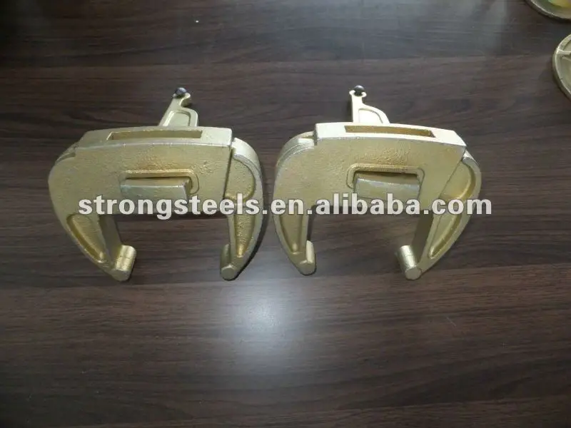 Steel Ubolt H20 Beam Flange Clamp With L&r Hook Set For Doka Clamp