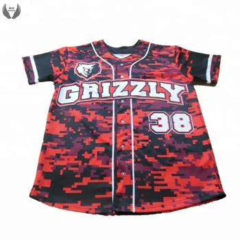 custom digital camo baseball jerseys