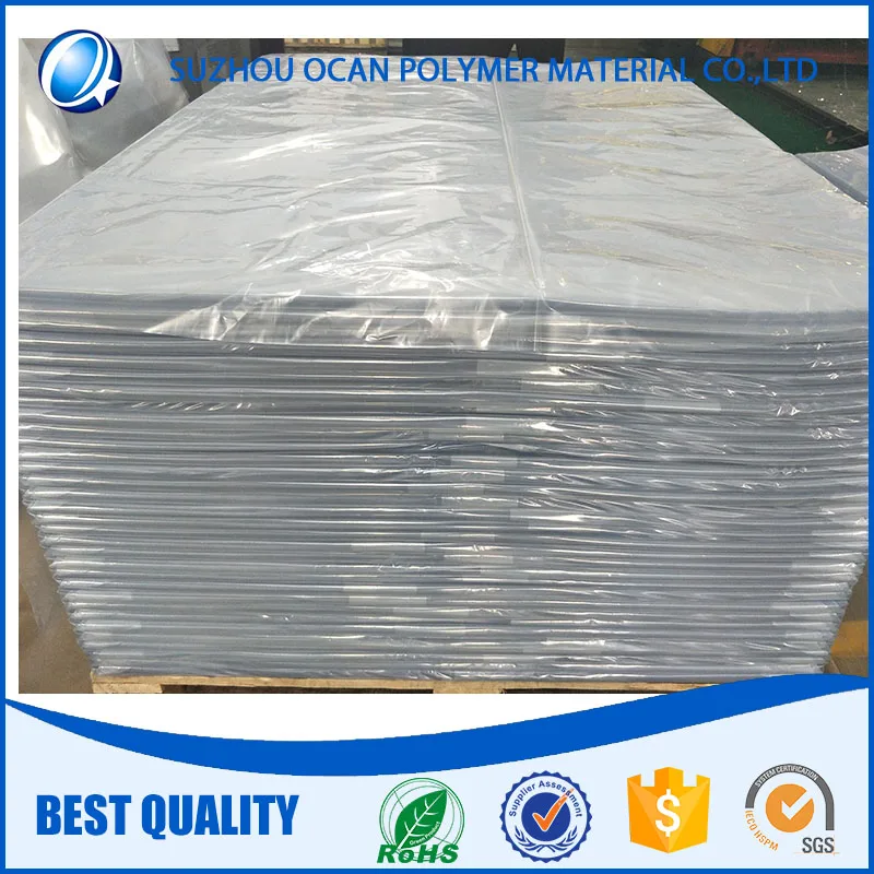 Thin Clear Hard Pvc 0.4mm Plastic Sheet For Silk Screen Printing Buy