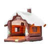 Popular Christmas inflatable castle,inflatable jumping house for kids,inflatable bouncy Christmas house