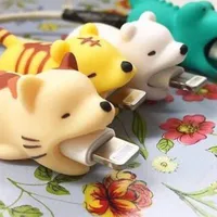 

Mobile Phones Accessory Cute Cartoon USB Cable Protection Cover Animal Cable Bite