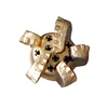 Stainless material 5 blade steel body pdc bit spiral gauge steel russia pdc mill drilll bit for limestone
