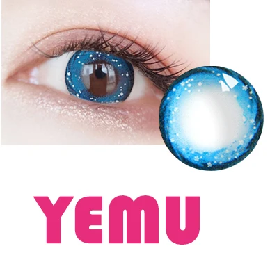 Yemu Wholesale Korea Cosmetic Soft Eye Contact Lens Natural Colored Contact Lenses