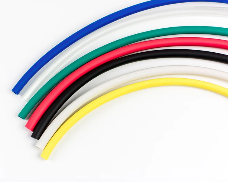 
Low Voltage, 2:1, normal wall, flame retardant, heat shrink tubing 