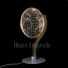 World Map Design Reading Table Lamp 3D Illusion LED Lamp 3D Light Luminous Wooden Desk Lamp for office