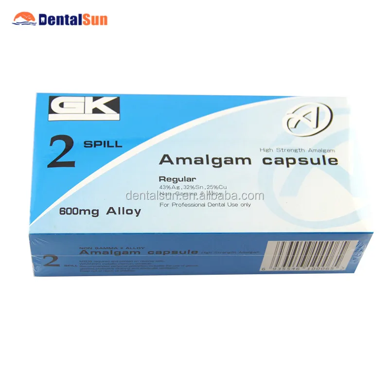 Gk Nanofil Dental Amalgam Capsules 2 Spills 600mg/high Strength Amalgam