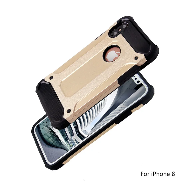 Hard Pc+soft Tpu Phone Case For Iphonex 2 In 1 Rugged Mobile Cover
