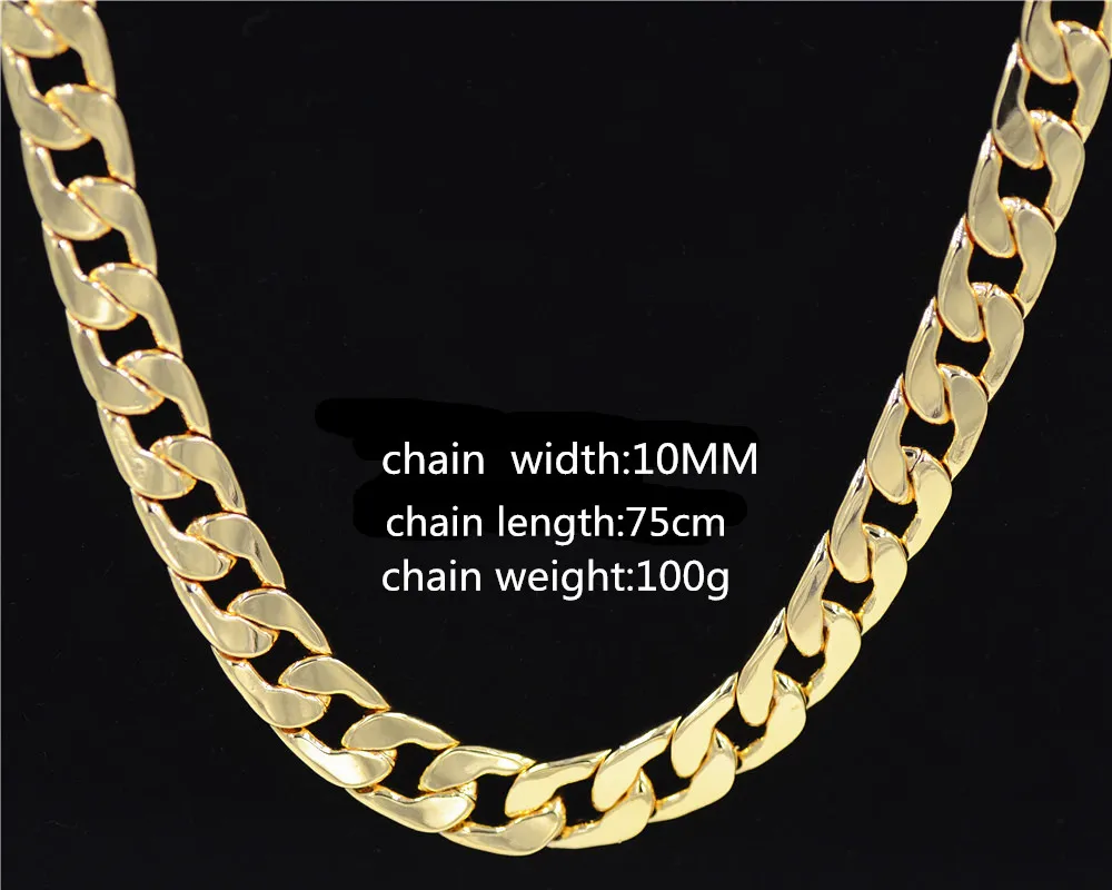 Uodesign Width 9mm Hiphop Men Chain 