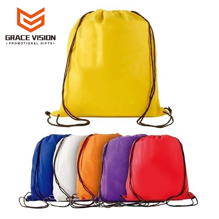 small polyester drawstring bags