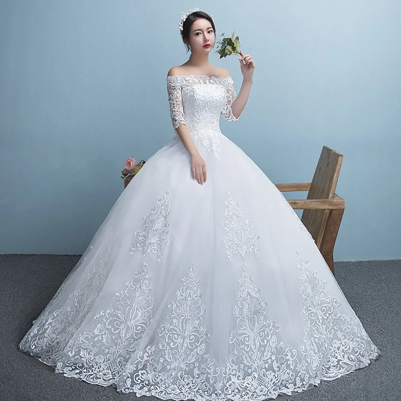 Wvx18 Hot Princess Wedding Dress 2018 Fashionable Cheap Wedding