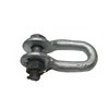 Rigging hardware galvanized adjustable shackle with clevis pin