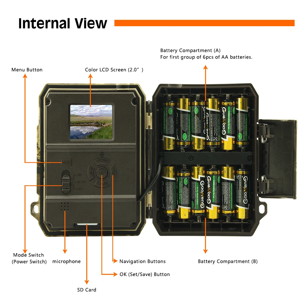 
Latest Hot Selling Most Cost Effective 12MP 1080P 0.4s WIFI 4G 3G GSM MMS EMAIL FTP SMS Hunting Trail Wildlife Outdoor Camera 
