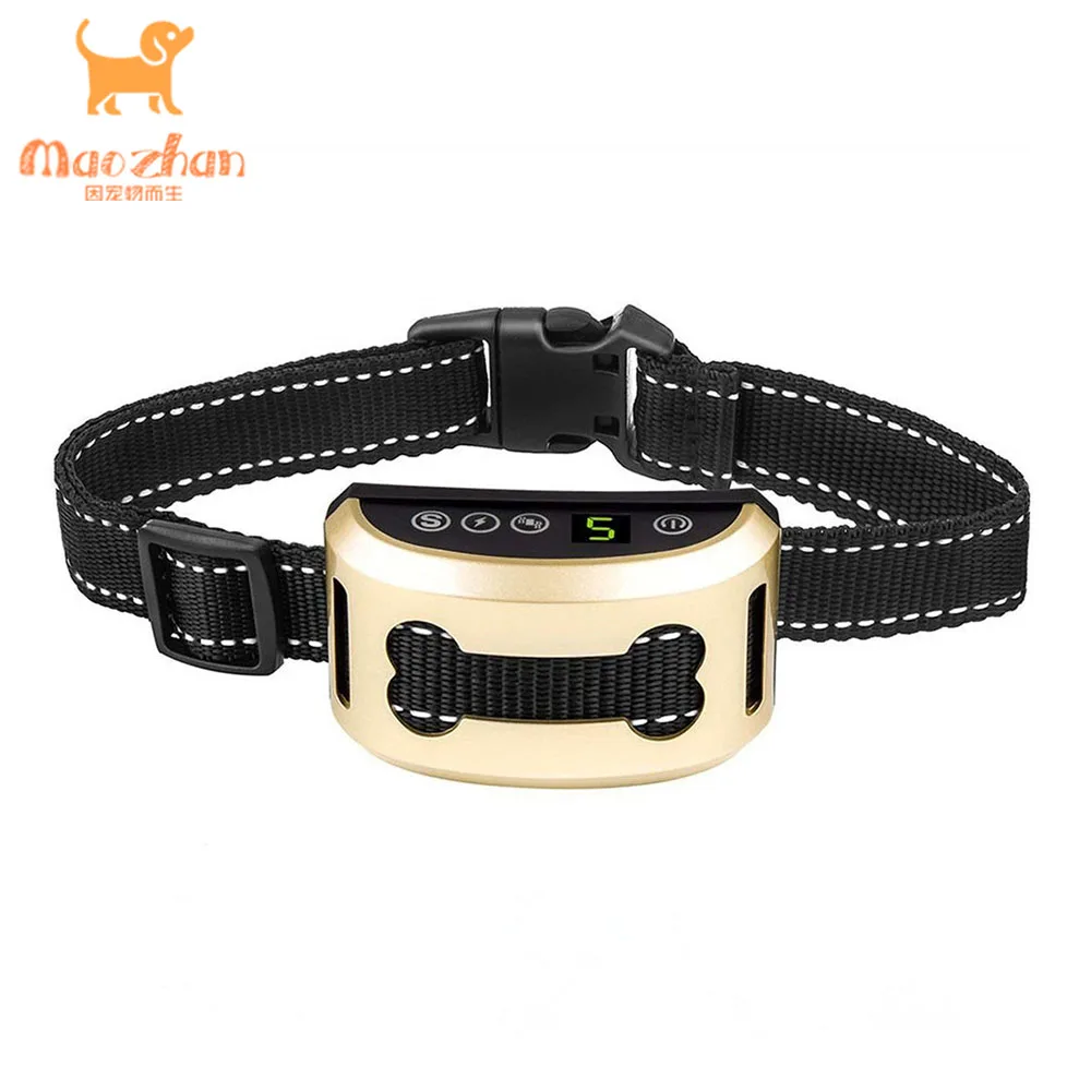 

The End Of Clearance Electronic No Barking Outdoor Security Shock With Rechargeable USB Cable MZ-165A Dog Anti Bark Collar