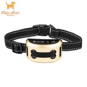 Image of The End Of Clearance Electronic No Barking Outdoor Security Shock With Rechargeable USB Cable MZ-165A Dog Anti Bark Collar