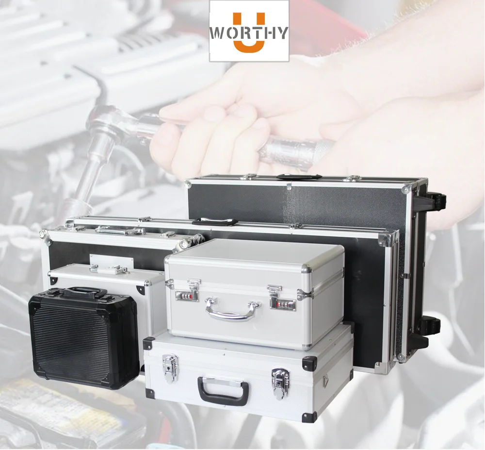 High Quality New Design Empty Aluminum Sample Carry Case For Display