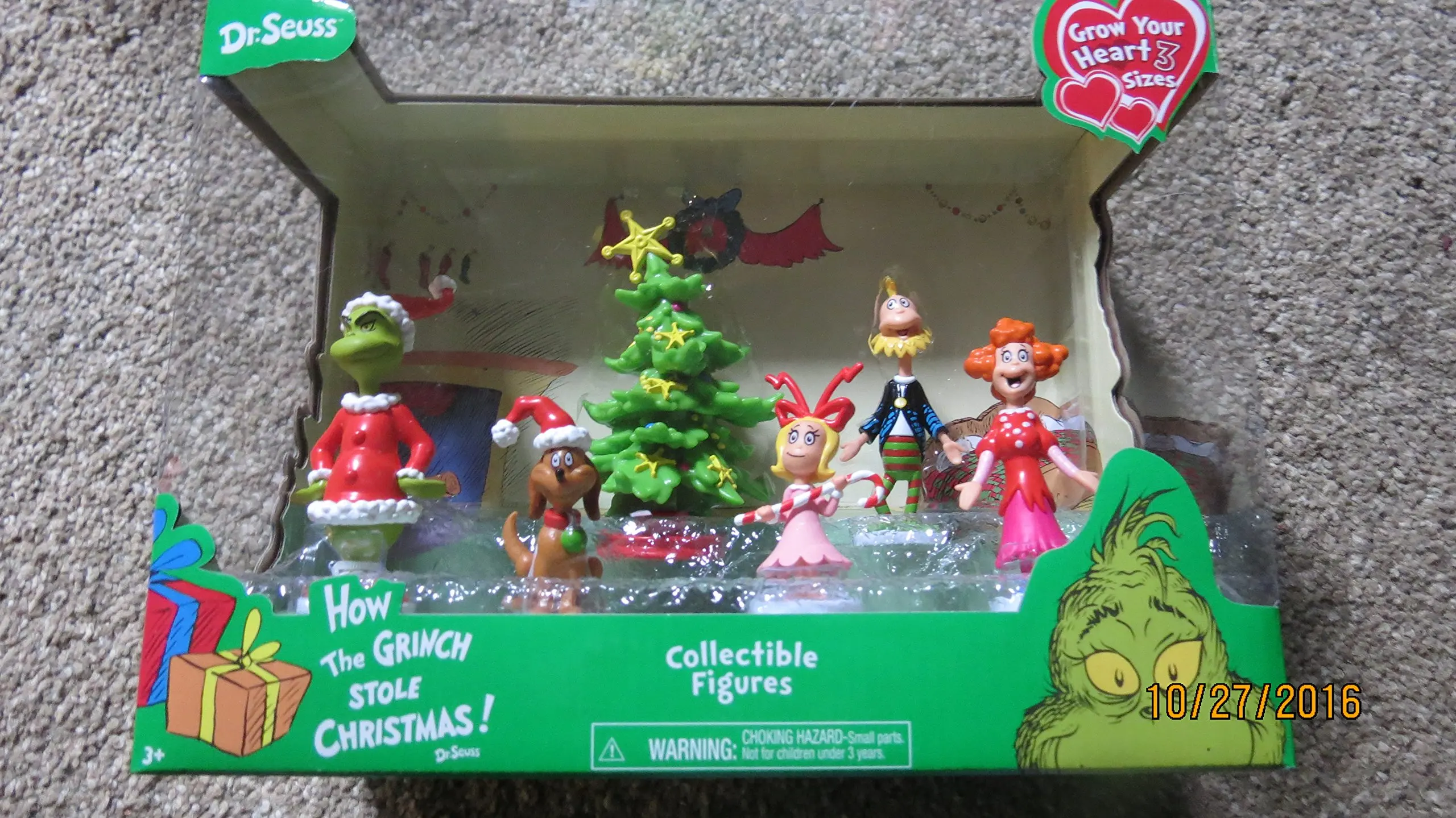 grinch action figures 2018