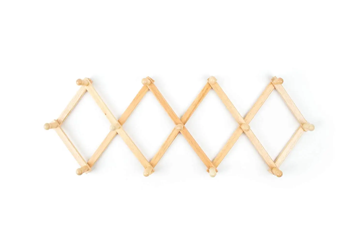 Expanding Practical high quality bamboo and wood wall hanging