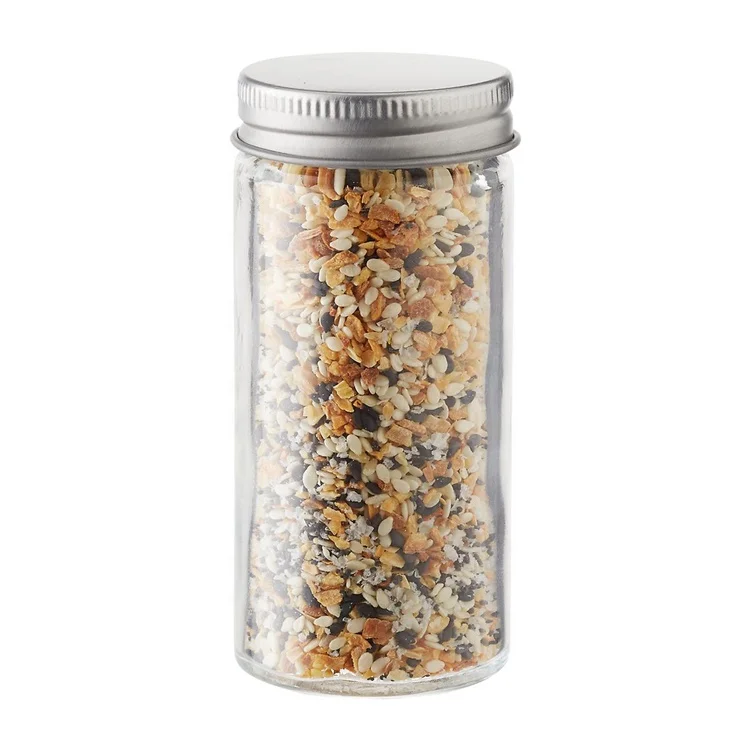 
3oz glass spice salt and pepper shaker with seal  (62054465309)