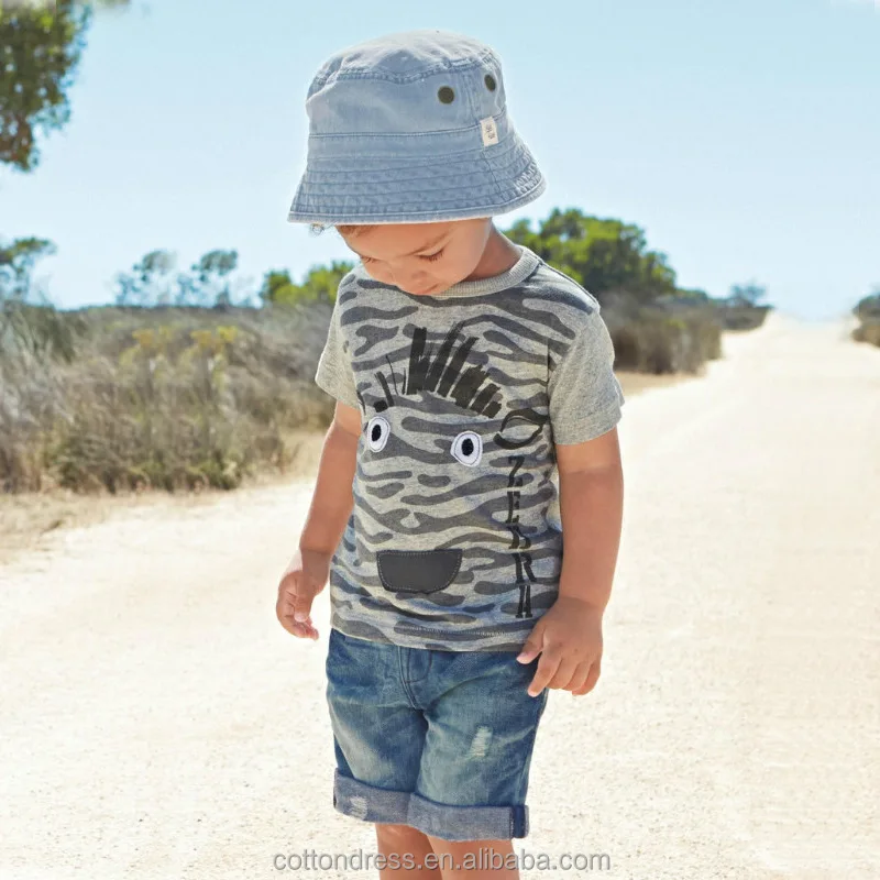 

0520-1NEWEST style children fashion cotton clothes boys 3d dinosaur t shirt for kids