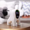Creative music alarm clock simple dog shape bedside smart alarm clock mute mute USB charging clock
