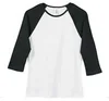 2017 plain NEWEST STYLE products with low moq women long sleeve t shirt baseball tee