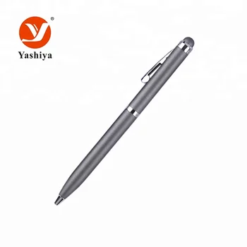 Private Logo Multi-functional Screen Touch Stylus Metal Pen With