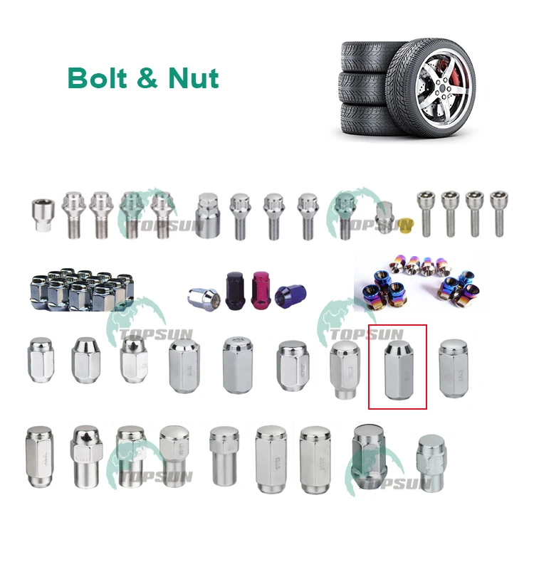 Tsn007 Alloy Wheel Nut Set Stainless Steel Stag Buy Alloy Wheel Nut