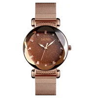 

Reloj femenino Fashion lady quartz select watch skmei 9188 ladies fancy wrist watches