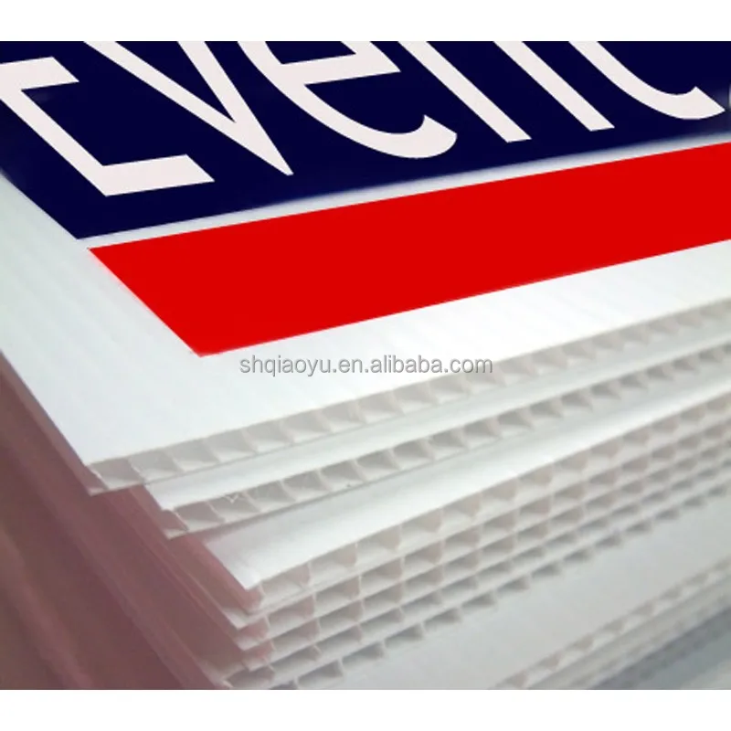 
Factory Price Wholesale Custom Logo Printed 4x8 Coroplast Sheet Sign For Yard 