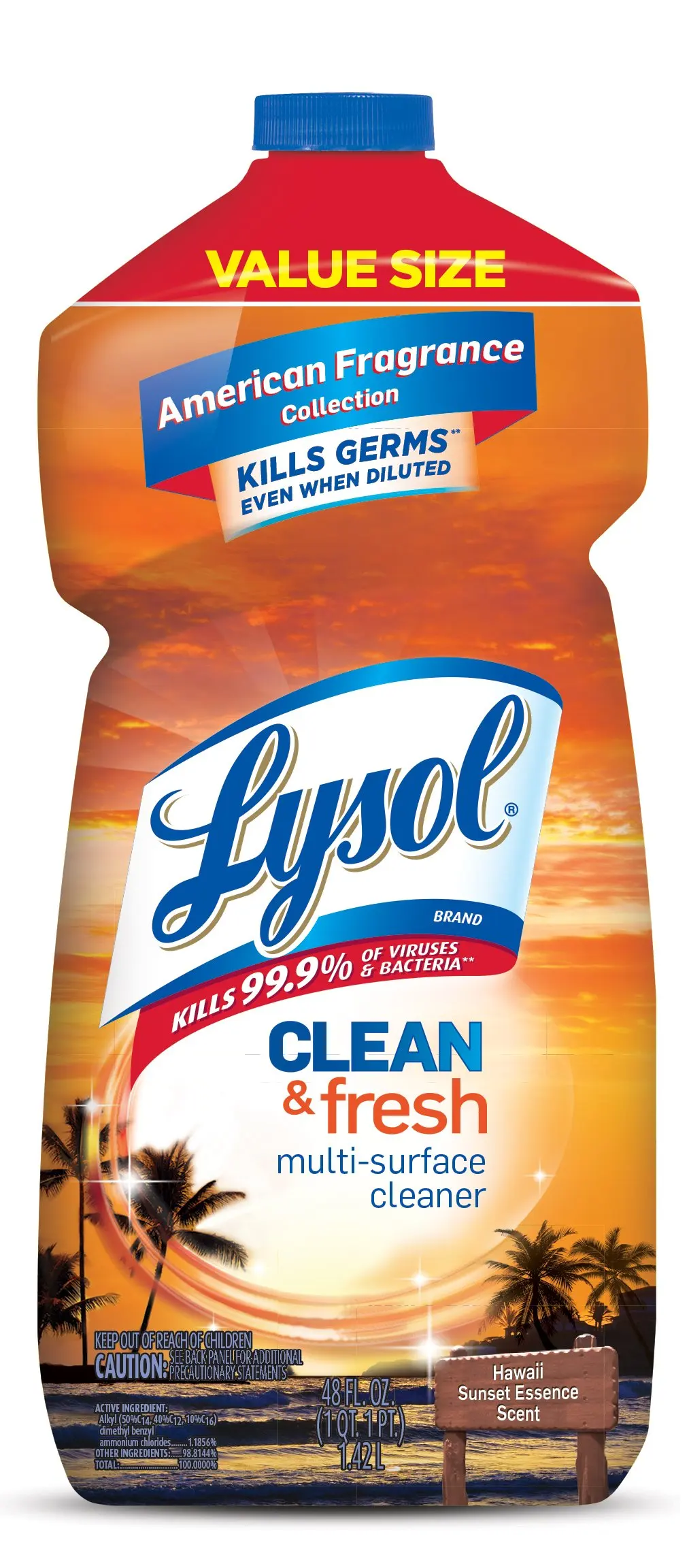 Buy Lysol Clean Fresh Hawaii Sunset Essence Scent Multi